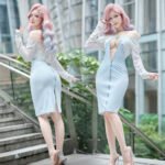 Maria Character Cosplay Lingerie Set, Zipper‑Back See‑Through Bust Easy‑Remove Role‑Play Costume - Image 4