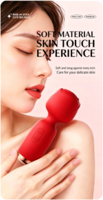Rose‑Style AV Wand Vibrator for Women