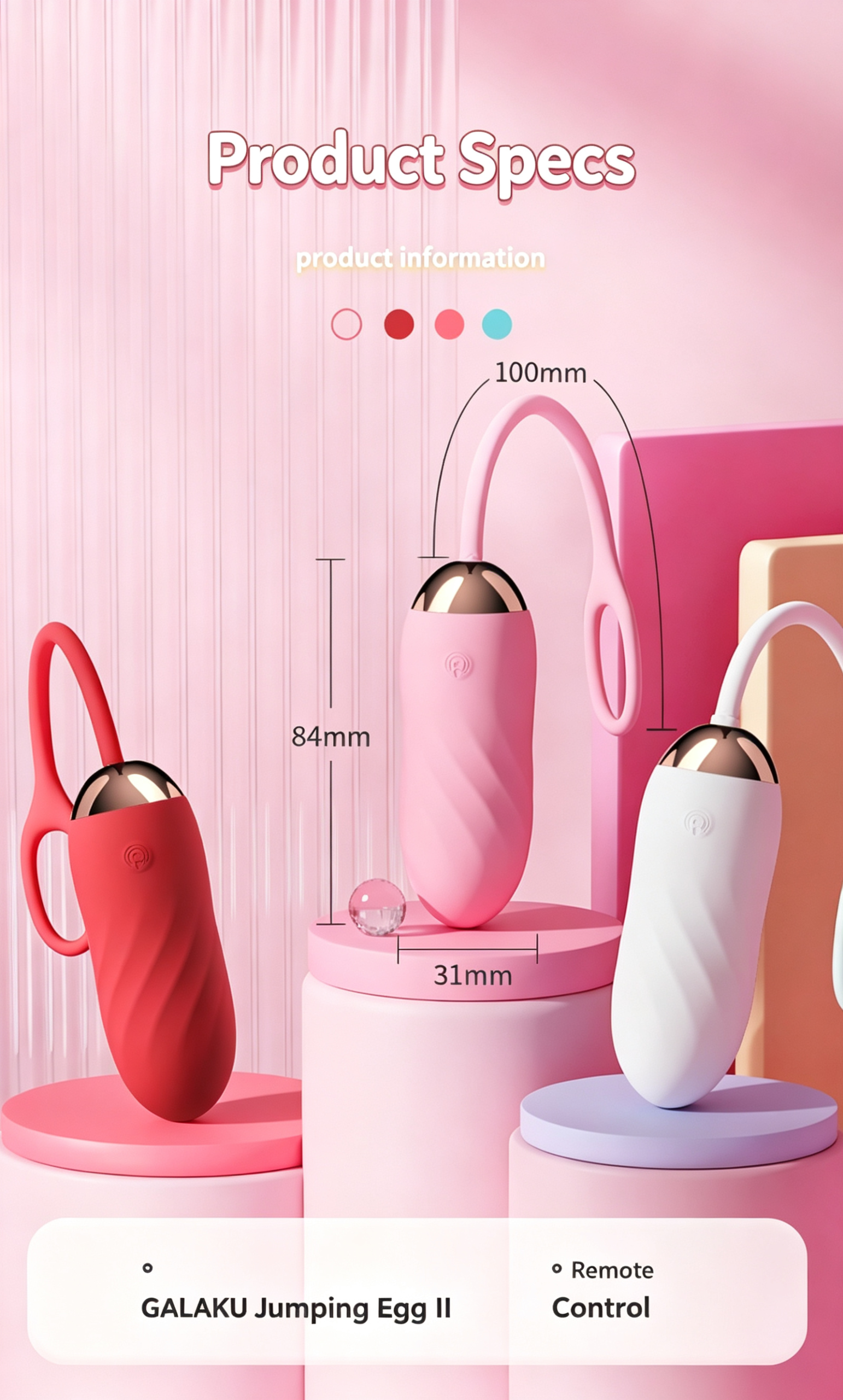 将图中所有中文改为英文-38438159133053954-20260826163157 GALAKU Joy‑Gen2 Wearable Vibrating Egg - Image 1